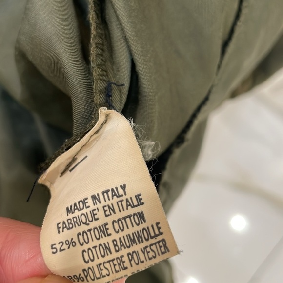 Brandy Melville Army Green Hailey Utility Jacket One Size med - Picture 10 of 10